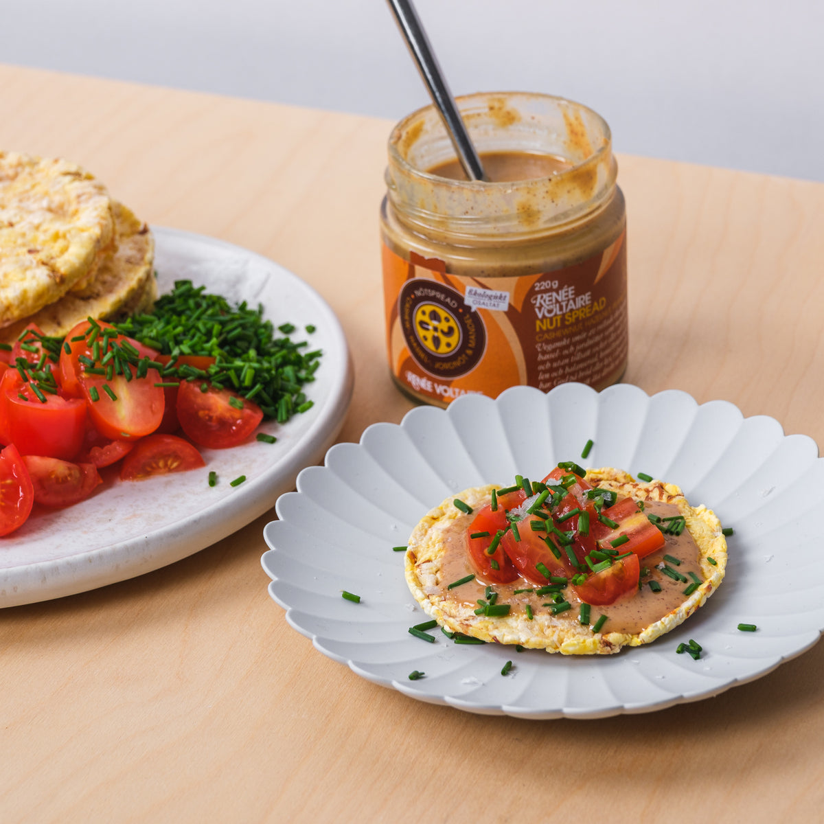 Nötspread – Cashewnöt, Hasselnöt, Jordnöt & Mandel