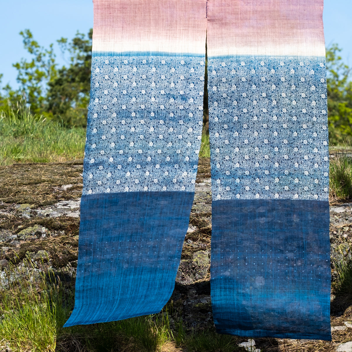 Japanese Noren – Indigo #1