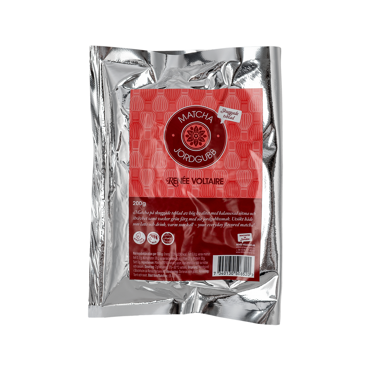 Matcha – Jordgubb (Refill 200g)