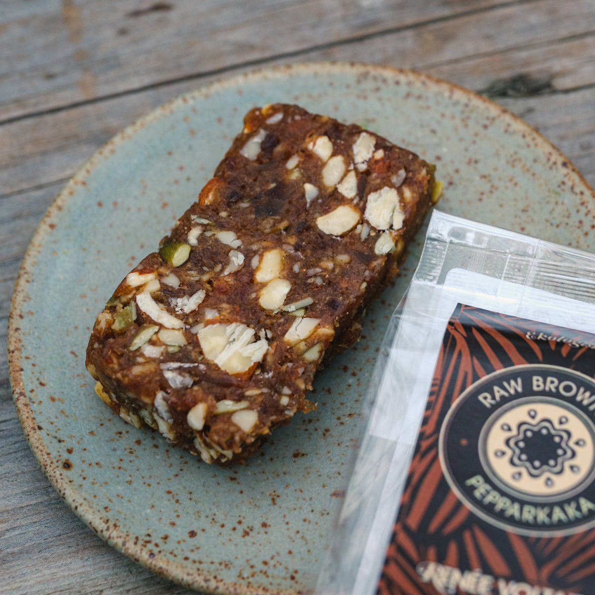 Raw Brownie – Gingerbread